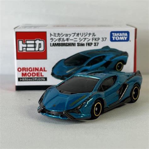 Tomica 多美小汽車模型車 東京限定 Tomica Shop 藍寶堅尼 Lamborghini Sian Fkp37 蝦皮購物