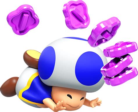 File SMBW Blue Toad Artwork Png Super Mario Wiki The Mario Encyclopedia