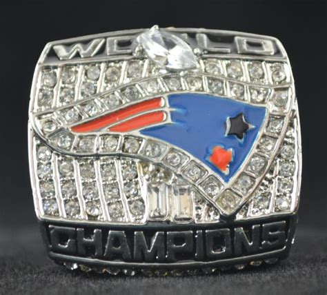 Lot Detail Tom Brady New England Patriots Super Bowl Xxxvi Replica Ring