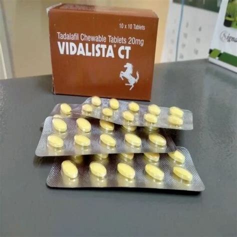 Vidalista Ct 20mg Tadalafil At Rs 150 Stripe Cialis In Bulandshahr