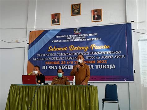 Lagi Cabdis Pendidikan Wilayah X Sasar Tator Dan Enrekang