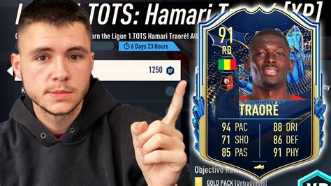 HOW TO COMPLETE THE HAMARI TRAORE LIGUE 1 TOTS OBJECTIVE FAST AND EASY