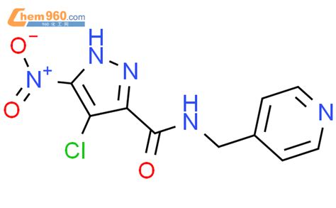 515829 19 3 4 Chloro 5 Nitro 1H Pyrazole 3 Carboxylic Acid Pyridin 4