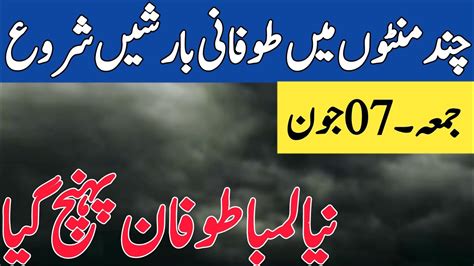 Heavy Rains Hails Winds Expected In Pakistan All Cities Name Pakistan Weather Update Youtube