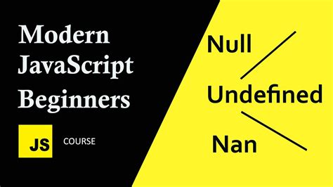 Difference Between Null Undefined And Nan In JavaScript YouTube