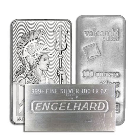 Certified Coin Dealer And Precious Metal Specialist 100 Oz Silver Bar