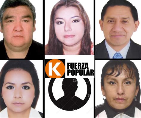 Conoce Los 5 Candidatos Al Congreso Por El Partido Fuerza Popular Para La Región Cajamarca