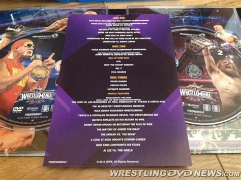 Exclusive: First Look at UK Versions of WWE WrestleMania 30 DVD & Blu-Ray | Wrestling DVD Network