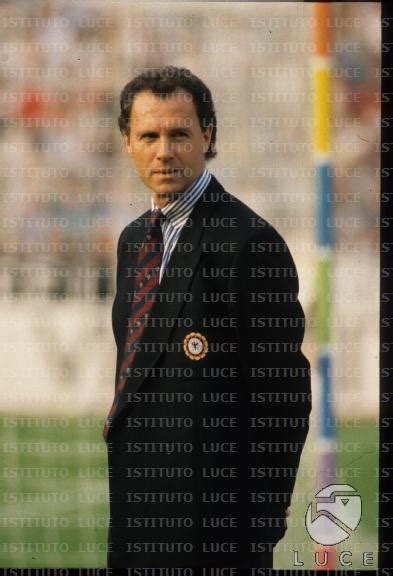 Il Calciatore Tedesco Franz Beckenbauer Archivio Storico Istituto Luce