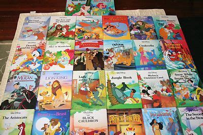 Disney Classic Series Books Hardcover Lot of 34 Twin Books Mouse Works ...