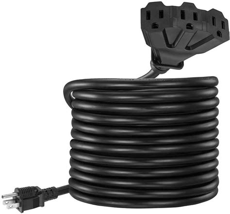 Shinekee Heavy Duty 3ft Triple Outlet Extension Cord India Ubuy