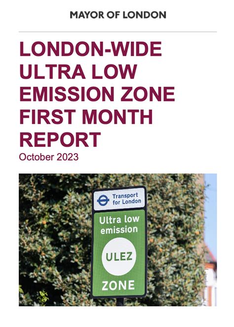 Compliance levels reach 95% in outer London after ULEZ expan