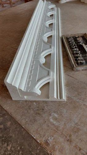 White Grc Cornice Mouldings Type Of Cornices Entrance At Rs Sq Ft