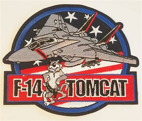 F 14 Fighter Jet Navy Tomcat Military Patch Usmilitarypatchcom