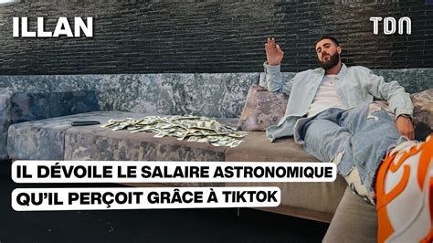 Illan dévoile le salaire astronomique quil perçoit grâce à Tiktok