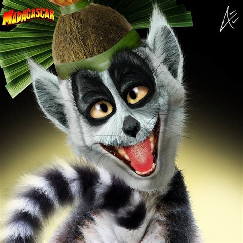 King Julien Portrait- Madagascar by *Andersiano | King julian ...