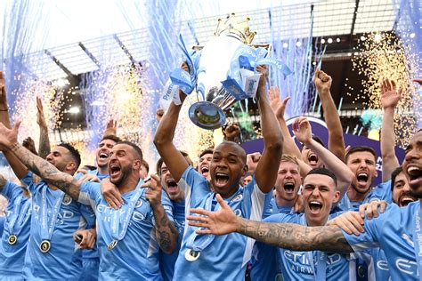 Premier League Manchester City Are Crowned 202122 Premier League