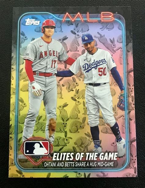 Topps Series Elites Of The Game Rabbits