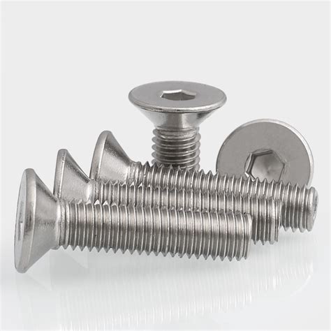 Xzm Y M M M Allen Flat Head Socket Head Cap Screw Bolt Ss Afh