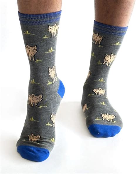 Gris Chaussettes En Bambou Willem Pig Pour Hommes Woolovers Fr