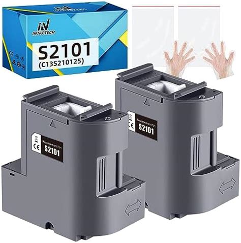 Amazon C13S210125 S210125 Maintenance Box 2 Pack For Epson