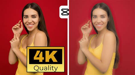 How To Convert Low Quality Video Picture To 4K Easy L CapCut 4K