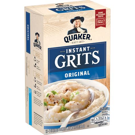 Quaker Instant Grits Original Oz Packets Walmart