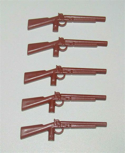 Playmobil Lot 5 Accessoire Arme à Feu Fusil Pistolet Gun Weapon Modèle