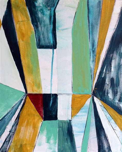 Abstract Print Giclee Art Print Block Art Geometric Abstract Art