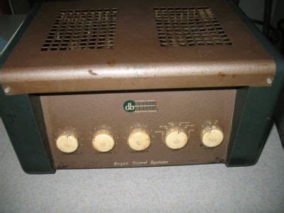 Vintage BOGEN TUBE AMPLIFIER, MODEL H15 | #135131858