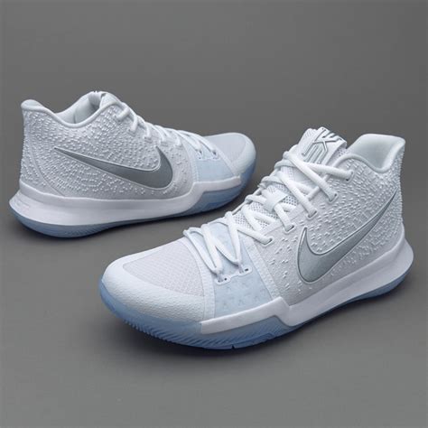 Kyrie 3 White/Chrome - Mens Shoes - Basketball | Pro:Direct Basketball