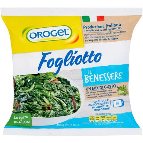 Fogliotto Contorno Pi Orogel G Coop Shop