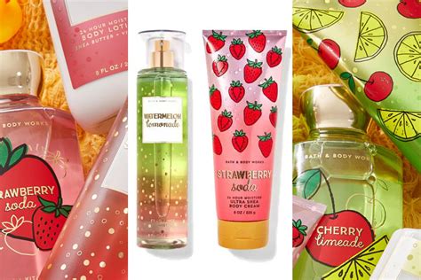 Bath Body Works Summer Scents Body Fragrances The Perfume Girl