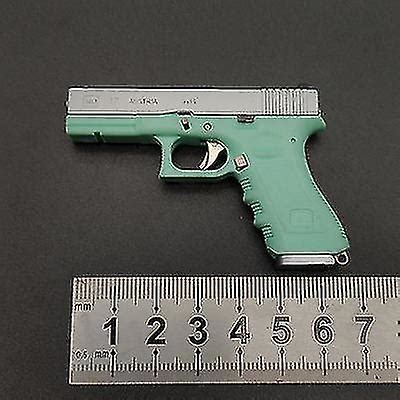 Born Pretty Fidget Toy Glock 17 Keychain Mini Metal Desert Eagle Glock