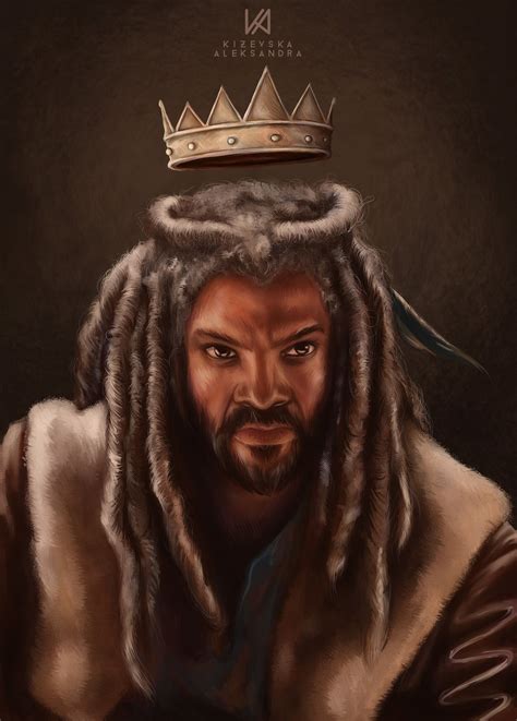 Artstation King Ezekiel Aleksandra Kizevska Walking Dead Art The Walking Dead King Ezekiel