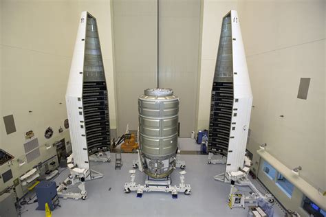 Cygnus Installation In Atlas Payload Fairing The Planetary Society