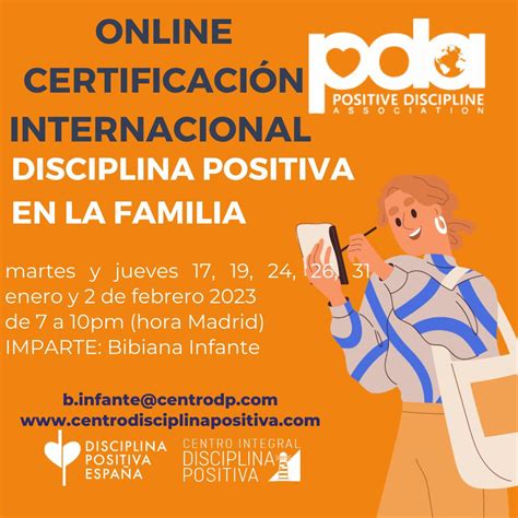 Online Certificaci N Internacional Disciplina Positiva En La Familia