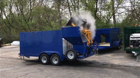 Hydro Chem Systems Trash Can Cleaner And Garbage Can Cleaning Trailers