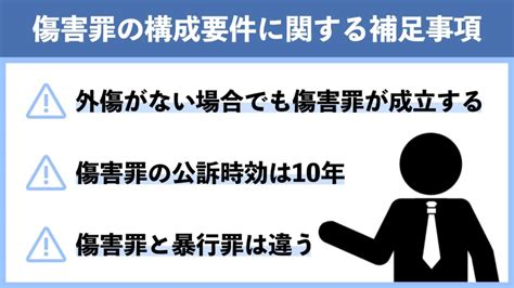 傷害罪の構成要件は4つ！罰則や関連する刑罰について判例を交えて解説 刑事事件に強い弁護士無料相談 グラディアトル法律事務所