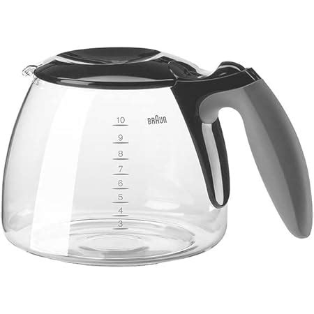 Amazon De Melitta Enjoy Top Glas Kanne Schwarz