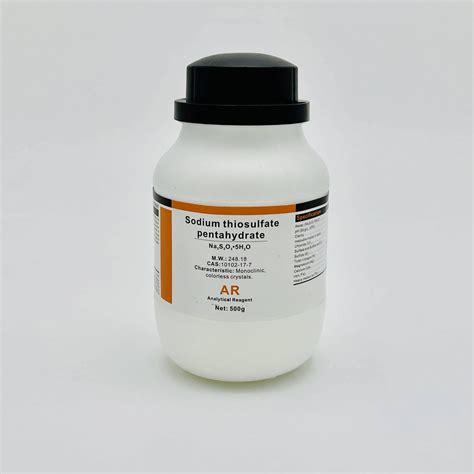 Sodium Thiosulfate Pentahydrate Na2S2O3 5H2O AR Xilong Cas 10102 17