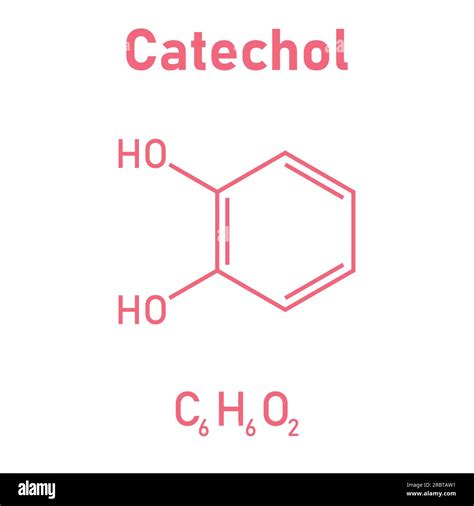 Chemical Structure Of Catechol C6H6O2 Chemical Resources For