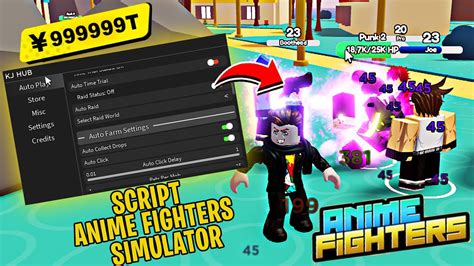 ROBLOX Anime Fighters Simulator SCRIPT AUTOFARM INFINITE YEN UPDATE