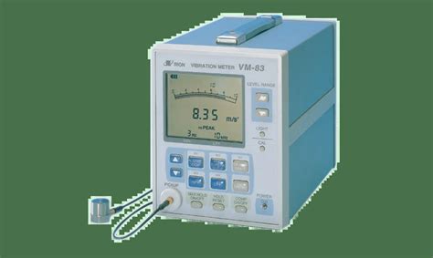 Vibration Meter Rion Vm Vibration Monitoring Equipment