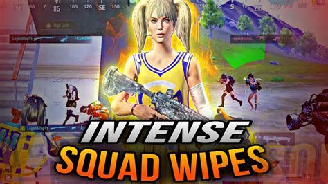 Intense Squad Wipes Finger Gyroscope Bgmi Montage Youtube