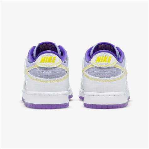 Union LA X Nike Dunk Low Passport Pack Court Purple White Grey