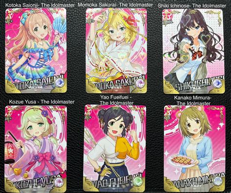 Waifu Cards Goddess Story 5m06 R Cards Full Set Etsy