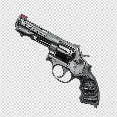 Premium PSD | Pistol on isolated background