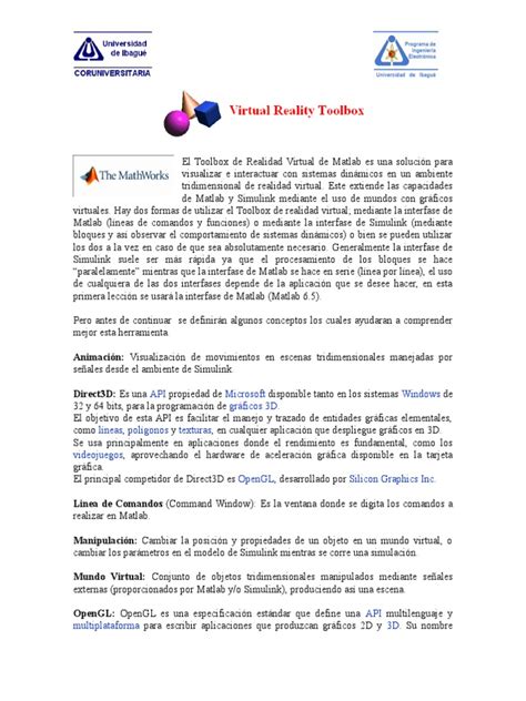 Virtual Reality For Matlab Pdf Matlab Point And Click