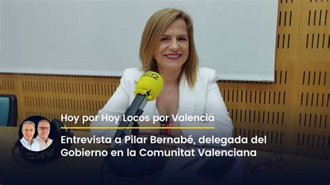 Entrevista a Pilar Bernabé delegada del Gobierno en la Comunitat